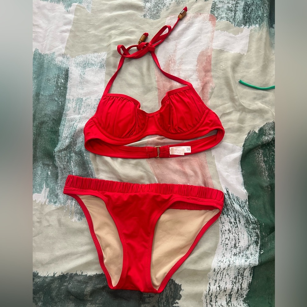 Victoria’s Secret Bikini Pink 34A top and XS bottom Victoria secret swimsuit‎